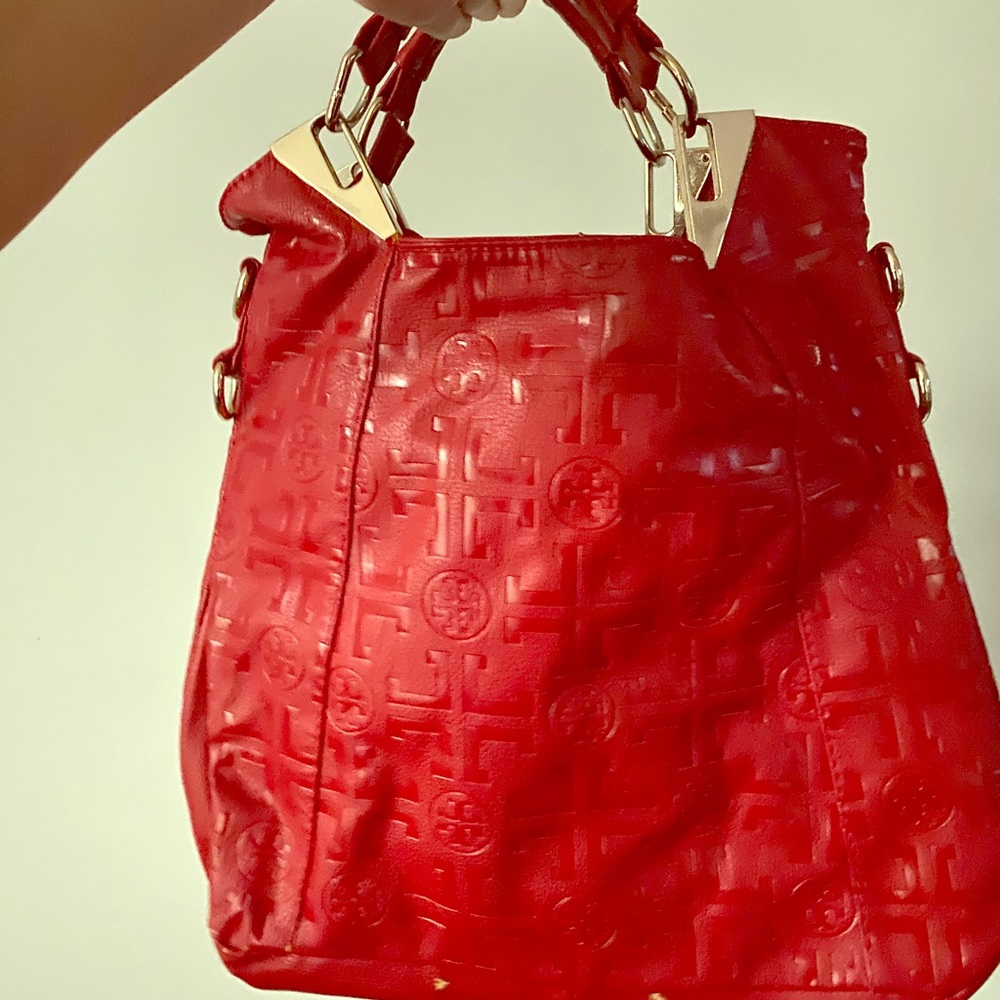 COPY - Red Tory Burch purse